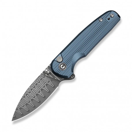 Knife CIVIVI Mini Shakan Damascus Blue