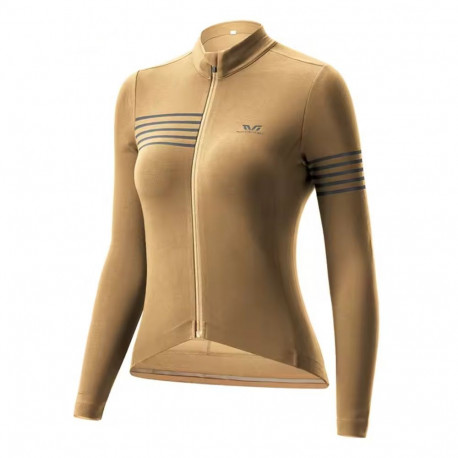 Rockbros Rockbros YPW065 TVI Women's Long Sleeve Cycling Jersey Fall/Winter L - Yellow