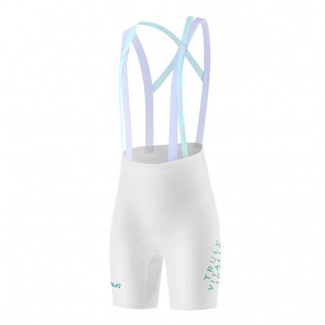 Rockbros Rockbros YDDK017-1 TVI Women's Cycling Shorts with Bib and Pad Size L - White