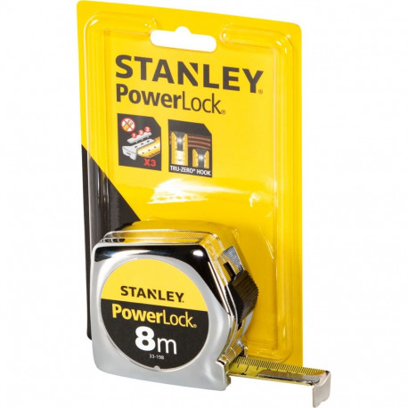Stanley mõõdulint Powerlock 8m/25mm plastikust