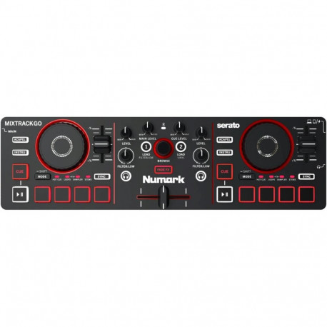 DJ Controller - NUMARK Mixtrack Go USB-C Bluetooth 48 kHz/24-Bit