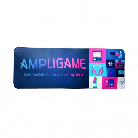 Fifine AmpliGame tumesinine XL mänguri hiirematt (75x30 cm)