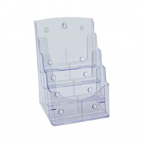 Portait Brochure Holder Countertop and wall mount for paper size A4 FOROFIS