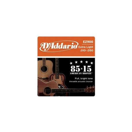 D'Addario EZ900 musical instrument strings Acoustic 6 pc(s) Steel Guitar