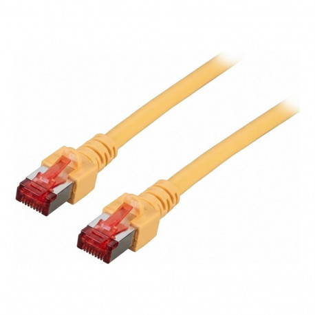 CAT6 RJ45 S/FTP patch-kaabel 1m, kollane