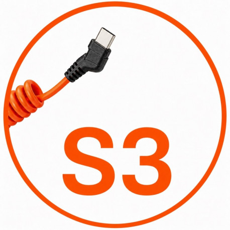 Miops Camera Connecting Cable Sony S3 Orange