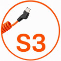 Miops Camera Connecting Cable Sony S3 Orange