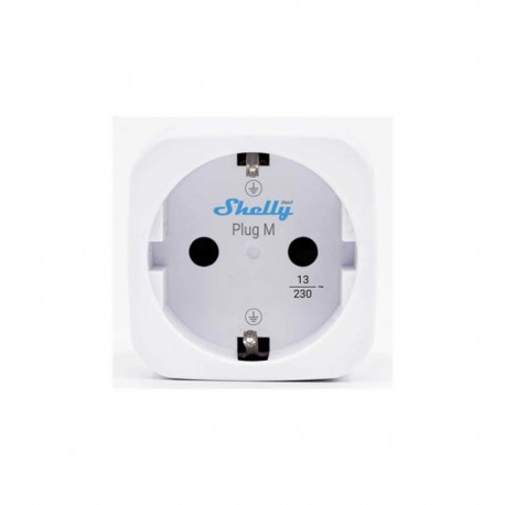 SHELLY nutipistik Plug M Gen3 2 tk, võimsuse mõõtmisega, valge
