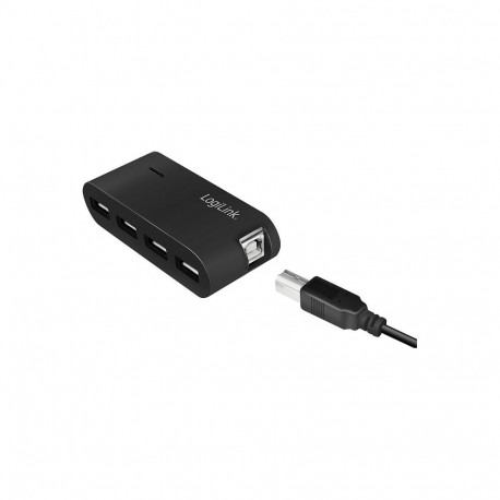 "LogiLink UA0085 USB 2.0 HUB 4-Port 4xUSB 2.0 mit Netzteil"