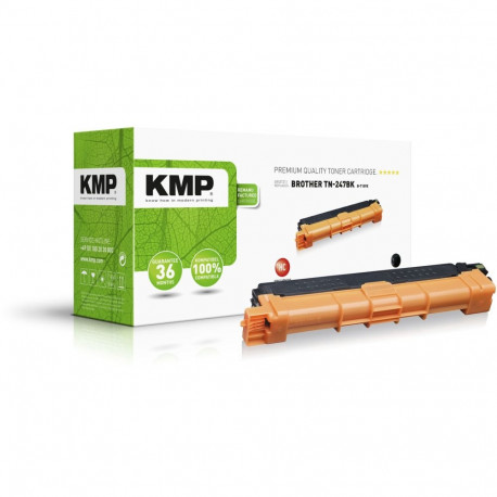 "KMP 1268,3000 black ersetzt Brother TN247BK"