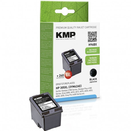 "KMP 1772,4001 black pigm. ink ersetzt HP305XL (3YM62AE)"