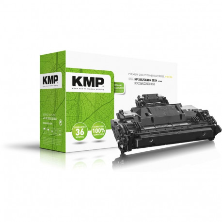 "KMP 2539,3000 black ersetzt HP26X (CF226X) Canon 052H (2200C02)"