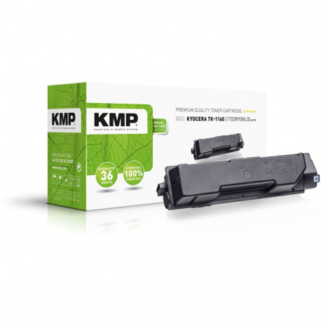 "KMP 2913,0000 black ersetzt Kyocera TK1160 (1T02RY0NL0)"