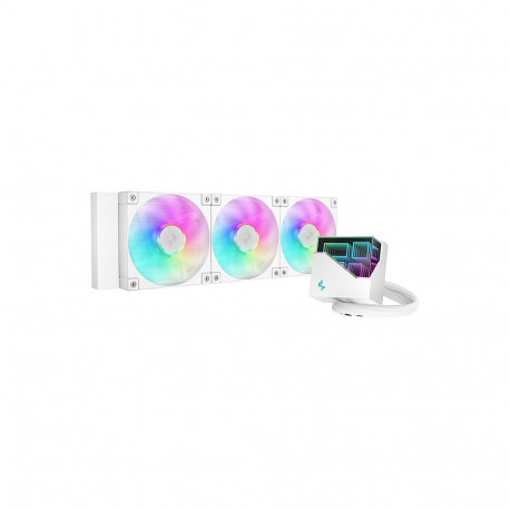 K DeepCool kõik-ühes vedelikjahuti LT360 12cm 600RPM 2400RPM 72.04 Cfm, valge