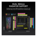"Corsair Frame 4000X RS Mid-Tower Case - Black"