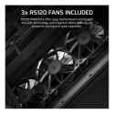 "Corsair 3200D RS Midi Tower White"