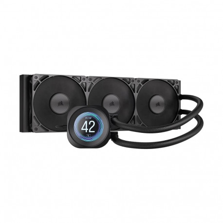 "K CORSAIR NAUTILUS 360 RS LCD Black AiO Water Cooling"