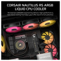 "K CORSAIR Nautilus 360 RS ARGB Processor Liquid Cooling System"