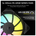 "K CORSAIR Nautilus 360 RS ARGB Processor Liquid Cooling System"