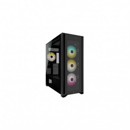 Corsair arvutikorpus ICUE 7000X RGB, must