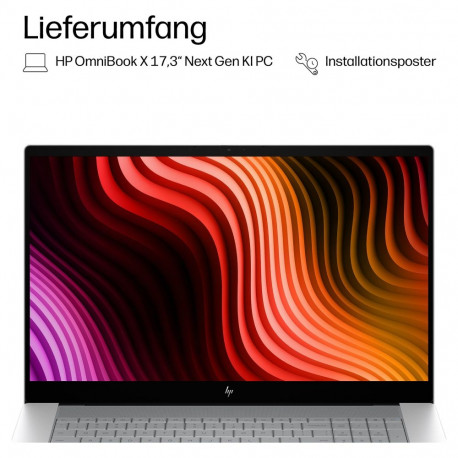 HP sülearvuti OmniBook X 17-de0473ngx CU X7 358H/32GB/1TBSSD/W11 Home