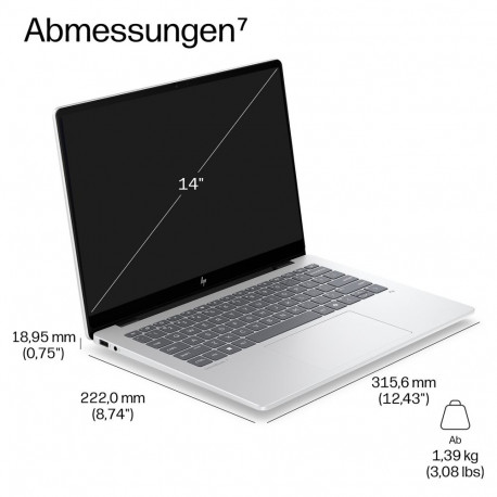 "HP EliteBook 8 G2i CU7 355/32GB/1TBSSD/W11 Pro 1J Gar (DE)"