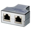 "EFB Elektronik T-modular adapter RJ45 socket/2xsocket 1 1 shielded"