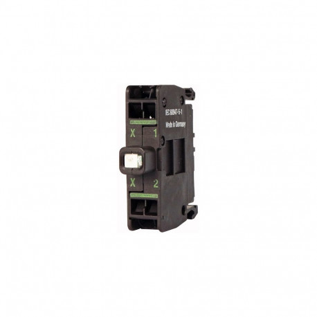 "EATON M22-CLEDC-W Leuchtelement 216572 wei Bodenbef. 12-30VACDC Federzug."