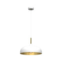 PENDANT LIGHT VOLOS E27 WHITE/GOLD