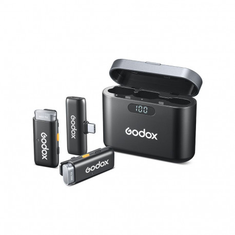 Audio Equipment - Godox WES USB C Wireless Microphone System 200m Range