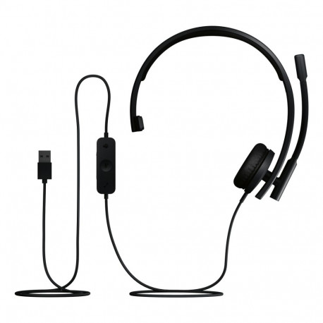 Headset - Logitech H570e Mono MS Teams USB-A 32 Ω Black