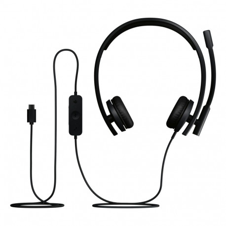 Headset - Logitech H570e Stereo MS Teams USB-C Black