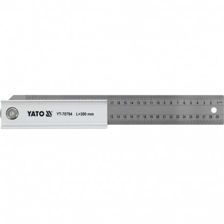 Yato YT-70794 reguleeritav nurgik, 300mm, 160mm, 45-135°, roostevaba teras, alumiinium