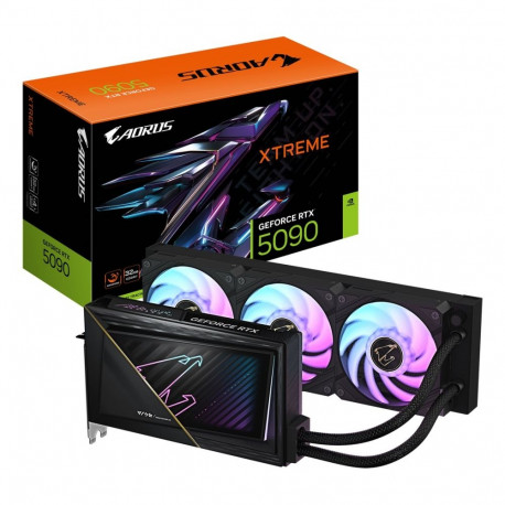GIGABYTE AORUS graafikakaart GeForce RTX 5090 XTREME WATERFORCE 32G, 32GB GDDR7, 512bit, PCI-E 5.0, 