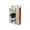 Inter-Tech Stecker-Netzteil PD-2100 100W USB-C schwarz