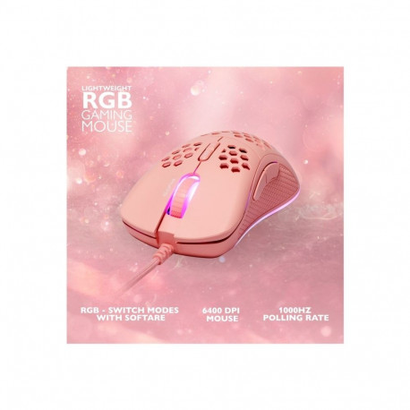 Deltaco Gaming hiir GAM-108-P paremakäeline USB Type-A optiline 6400DPI