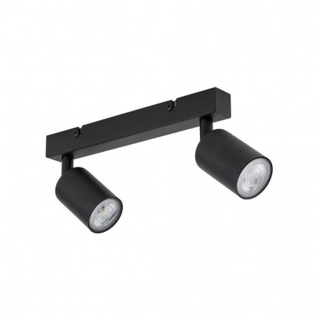 LAMP kohtvalgusti TOP GU10 2X10W, must