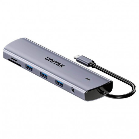 Unitek liidesejaotur D1113BGY01 2 x USB 3.2 Gen 2 (3.1 Gen 2) Type-C 1000Mbit/s, hall