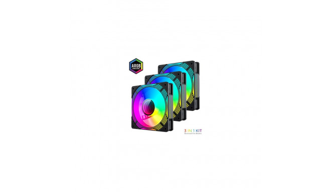 Gamemax Case Fan | KF300R BK | Black