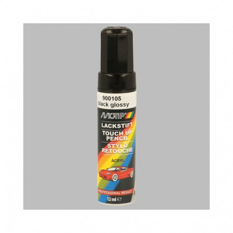 Motip läikiv must, pintsel 12ml