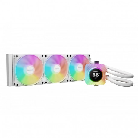 protsessorijahuti Light Loop IO LCD 360mm, valge