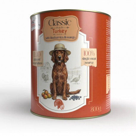 SYTA MICHA niiske koeratoit Classic Mono kalkun mangoga 800g