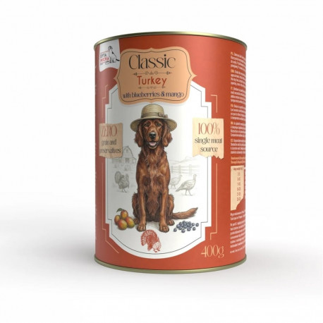 SYTA MICHA Classic Mono Turkey with mango - wet dog food - 400g