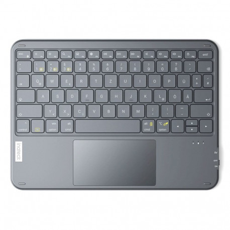 Inateck mobiilseadme klaviatuur KB01105_GRAY QWERTZ Bluetooth, hall