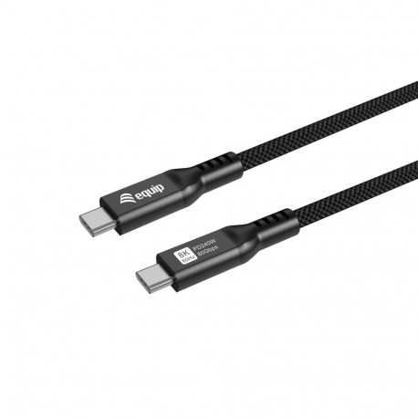 Equip USB 4 C–C kaabel 1.2m PD240W 8K/60Hz 80Gbps, must