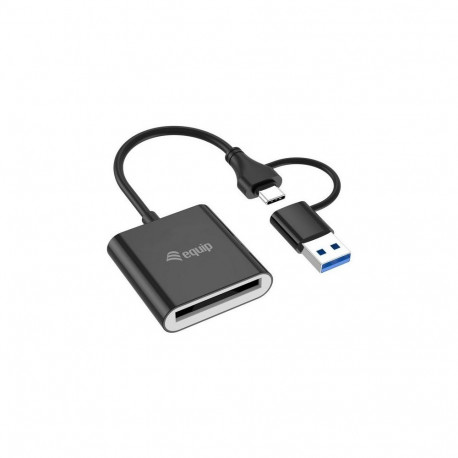 Equip kaardilugeja 245461 USB 3.2 Gen 2 (3.1 Gen 2) Type-C, must