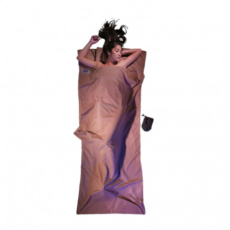 Cocoon TravelSheet Rectangular sleeping bag Cotton Khaki