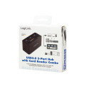 Logilink Card Reader extern mit 3xUSB 3.0 HUB AiO Cardreader