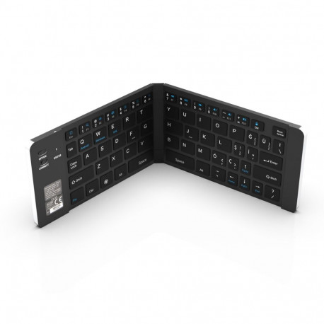 Inca IBK-579BT keyboard Home Bluetooth Metallic, Silver