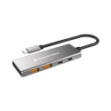 Conceptronic USB-jaotur HUBBIES15G USB 3.2 Gen 2 (3.1 Gen 2) Type-C 10000Mbit/s, hall